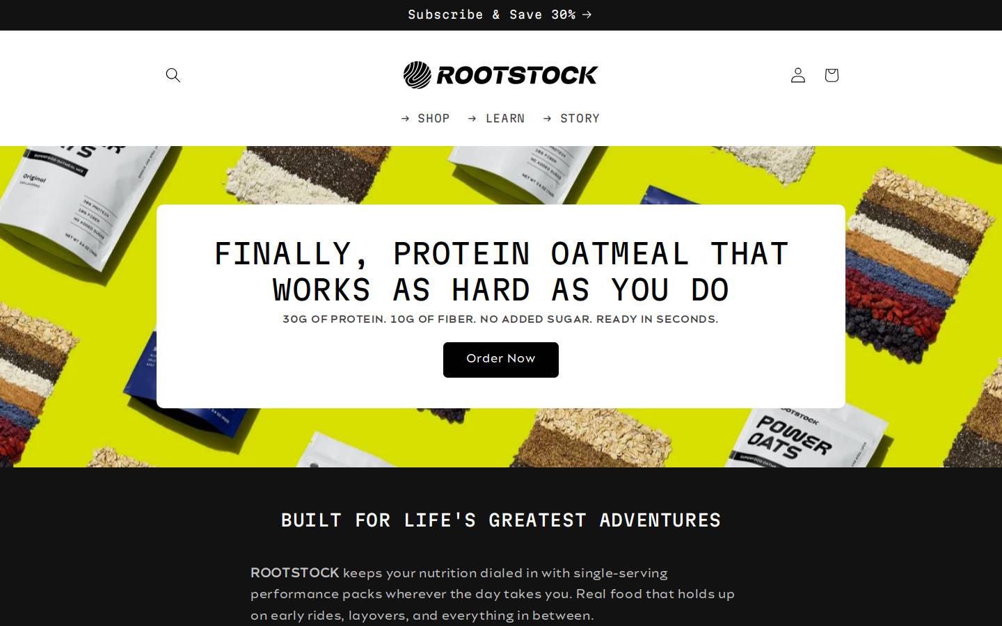 getrootstock.com homepage screenshot