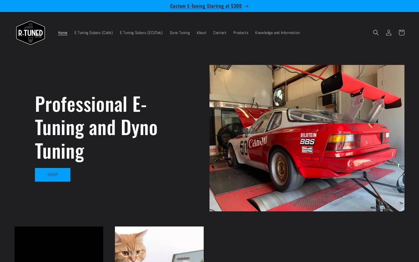 getrtuned.com homepage screenshot