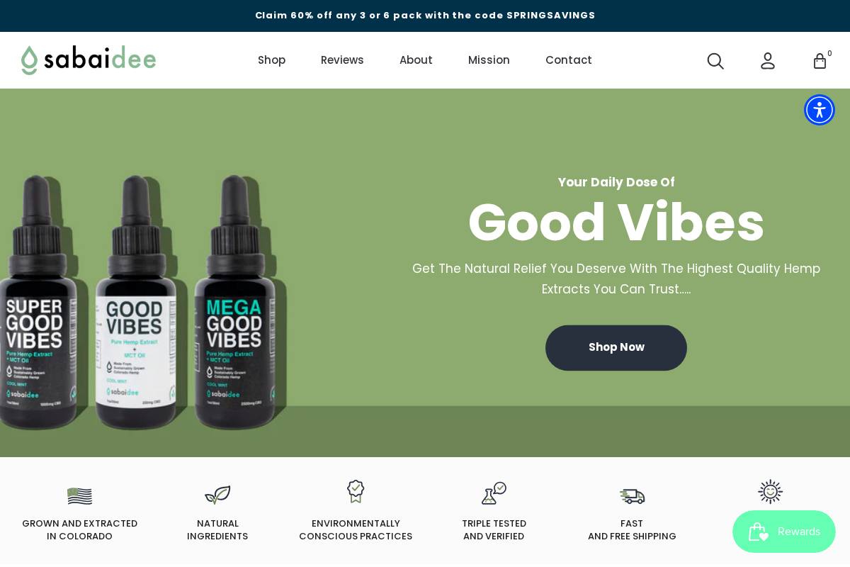 getsabaidee.com homepage screenshot