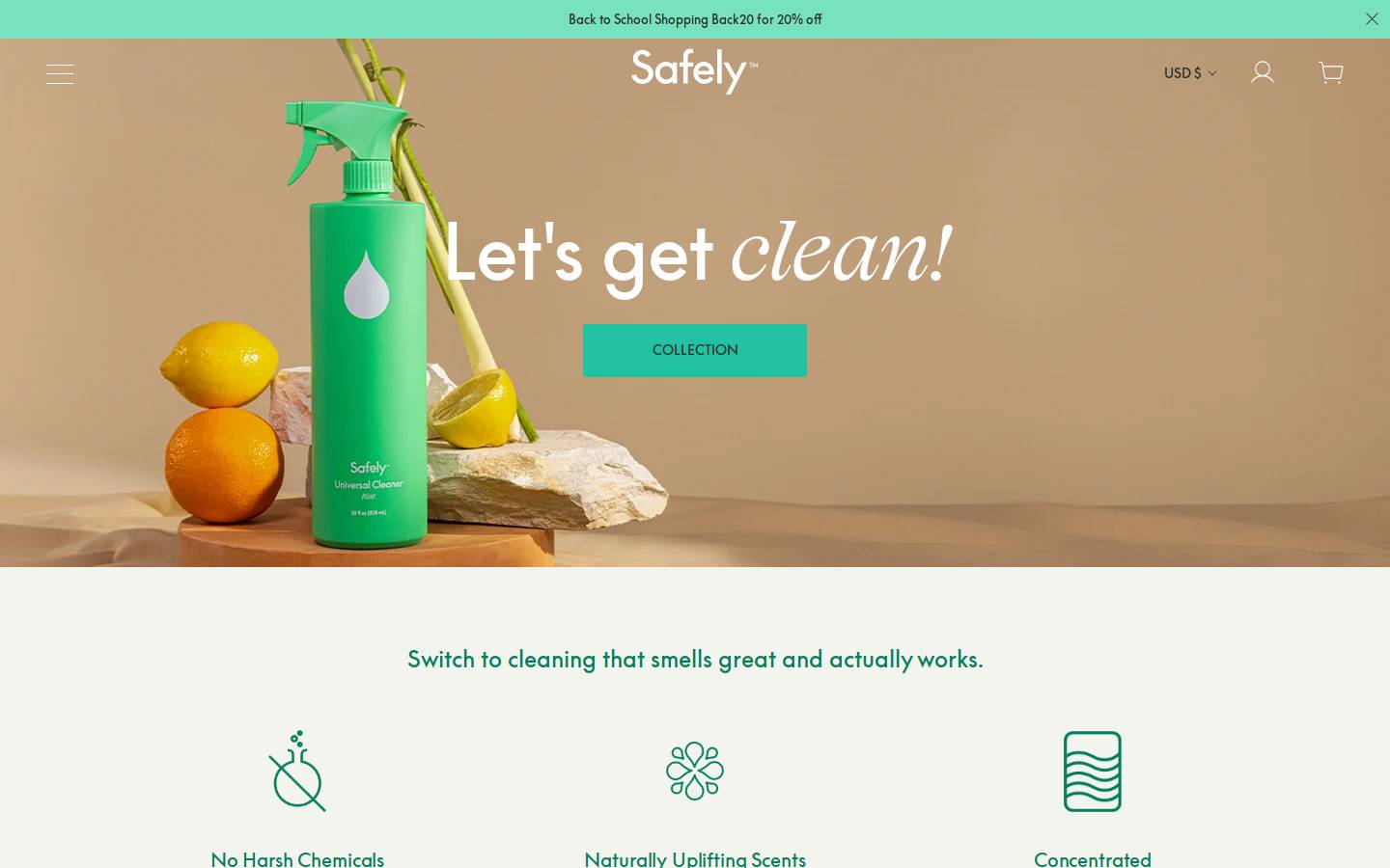 getsafely.com homepage screenshot