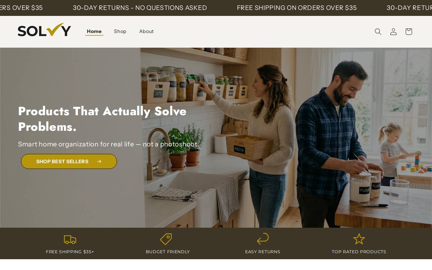 getsolvy.com homepage screenshot