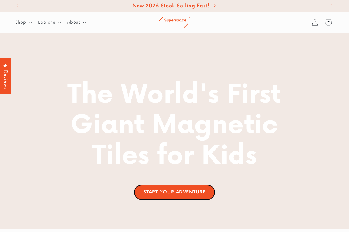 Getsuperspace homepage screenshot