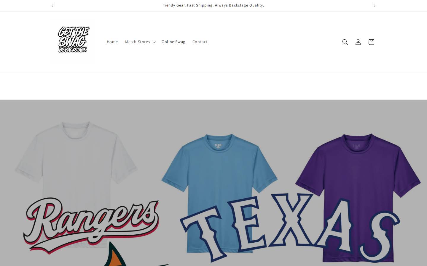 gettheswag.com homepage screenshot