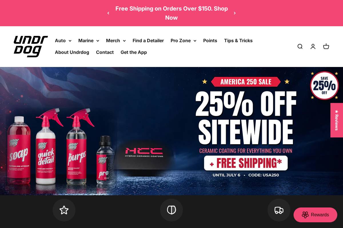 getundrdog.com homepage screenshot