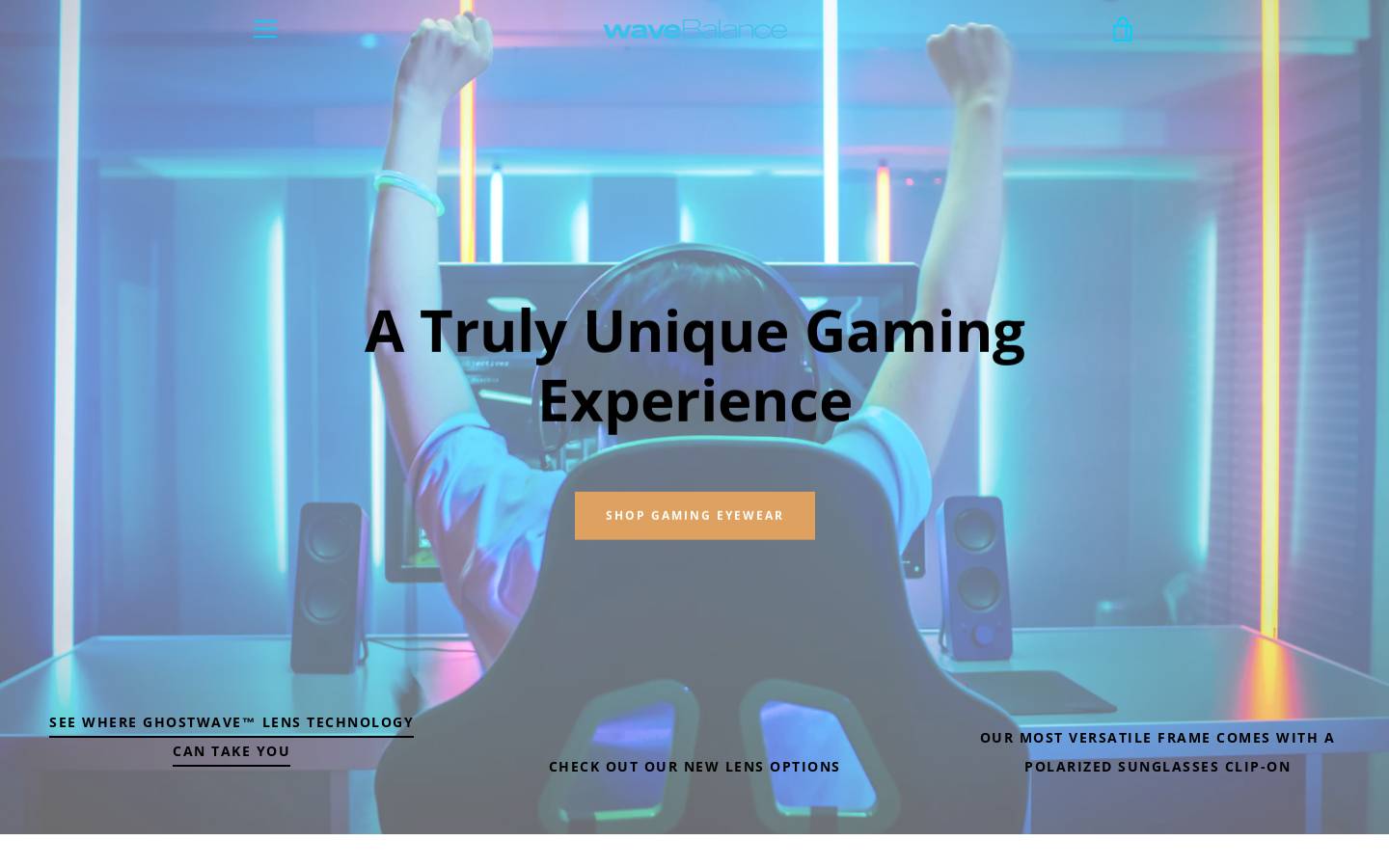 getwavebalance.com homepage screenshot