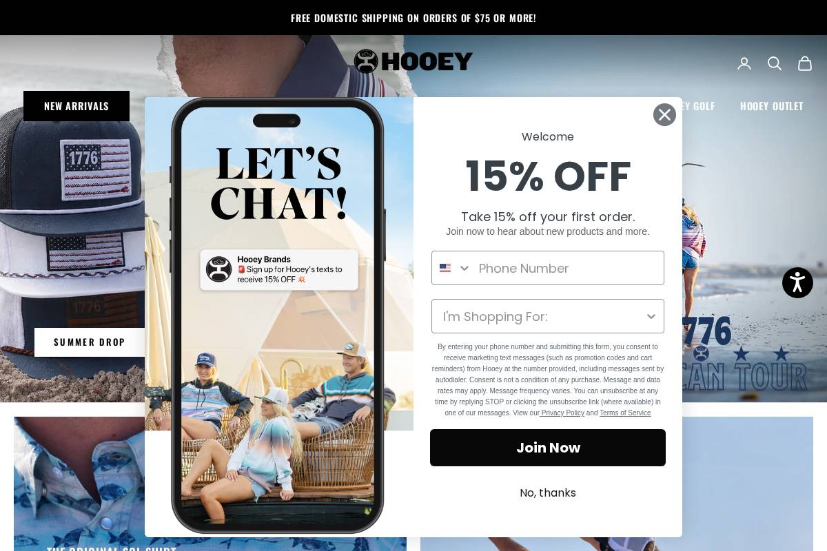 getyourhooey.com homepage screenshot