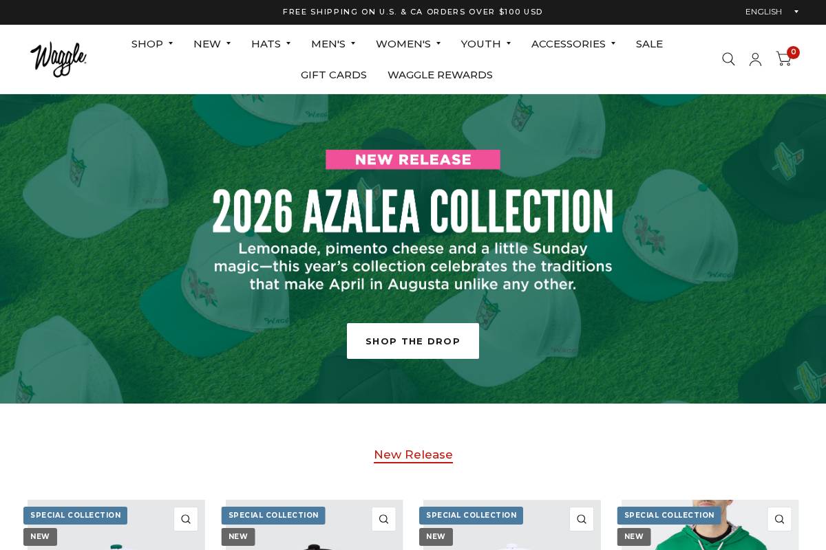 getyourwaggleon.com homepage screenshot