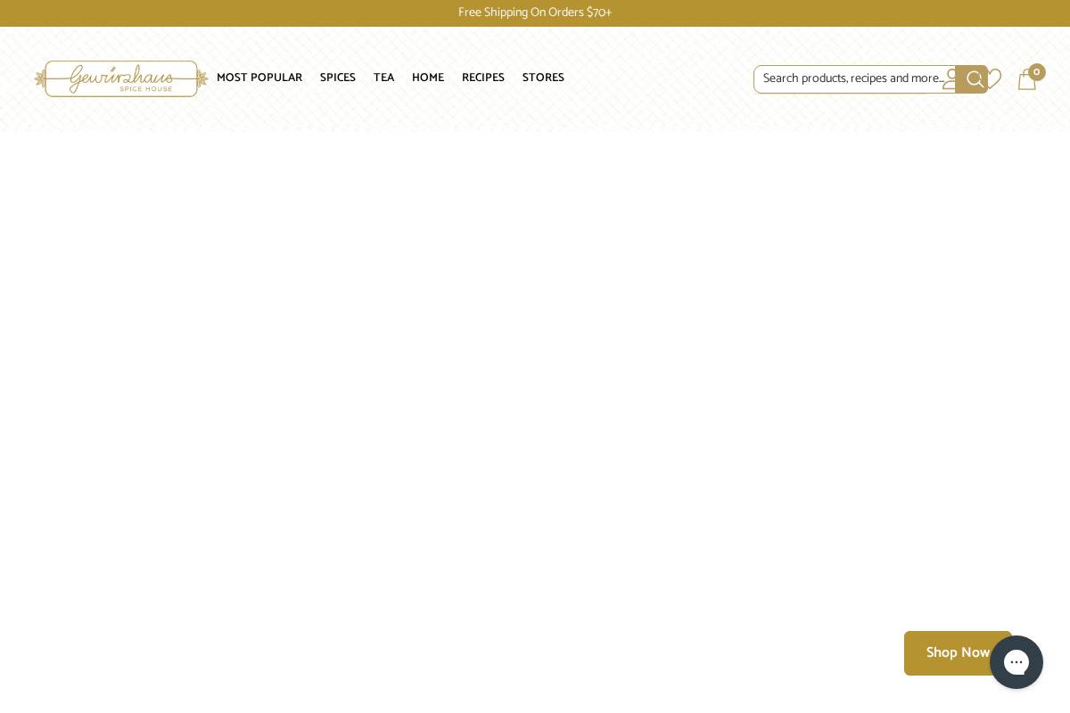 gewurzhaus.com.au homepage screenshot