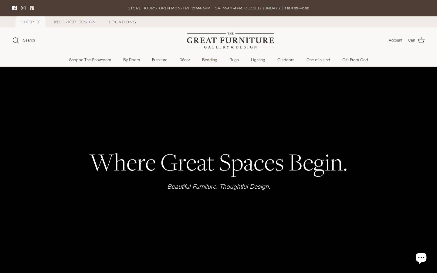 gfgshoppe.com homepage screenshot