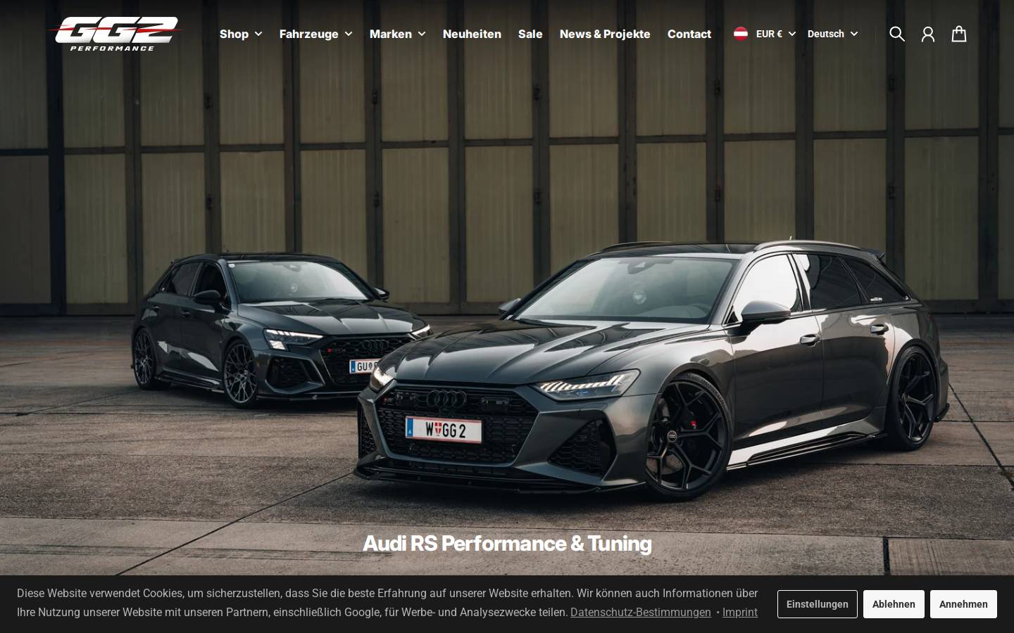 gg2.shop homepage screenshot
