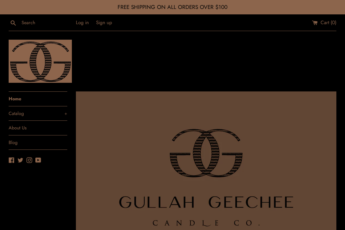 ggcandleco.com homepage screenshot