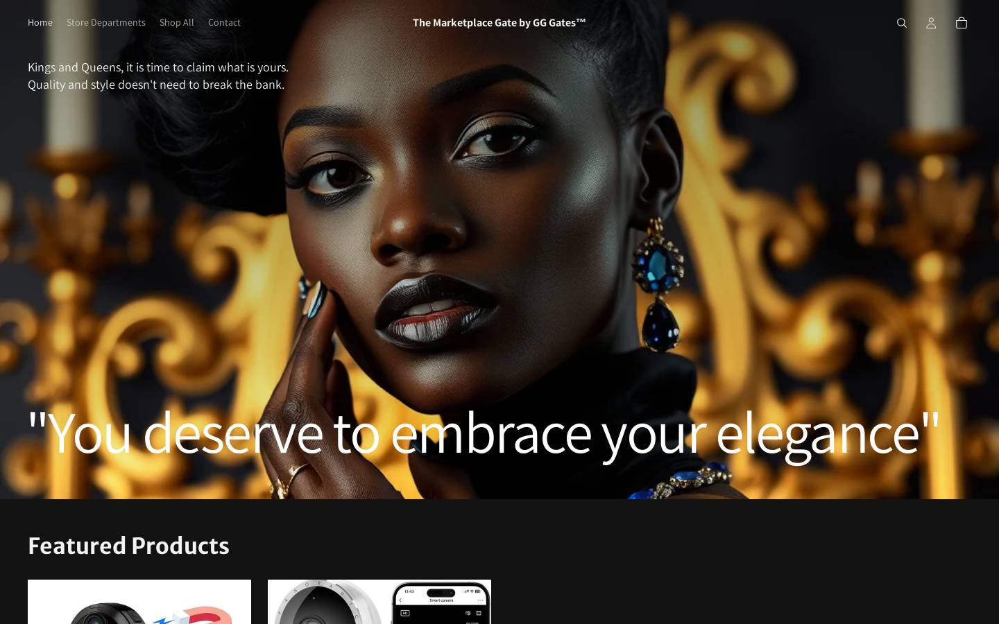 gggates.com homepage screenshot