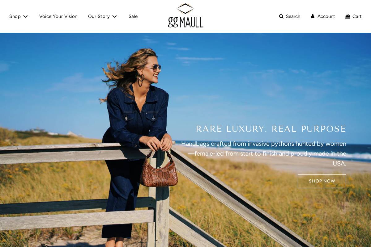 ggmaull.com homepage screenshot