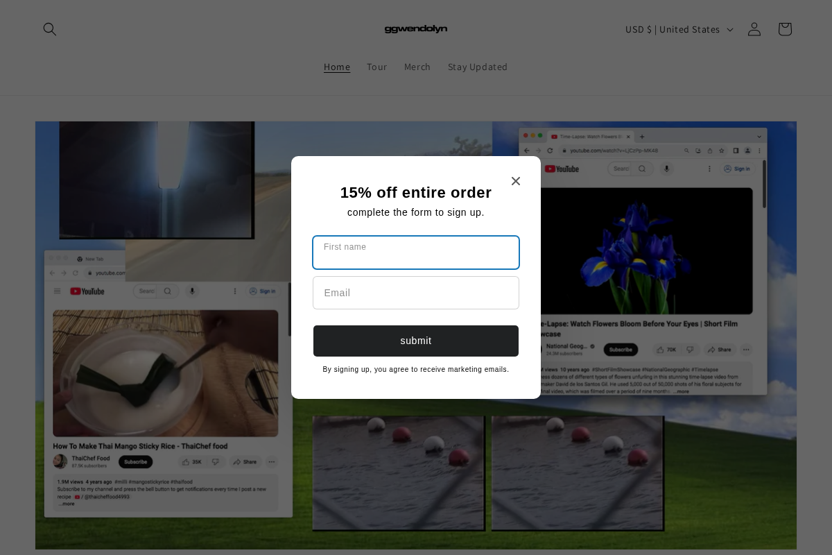 ggwendolyn homepage screenshot