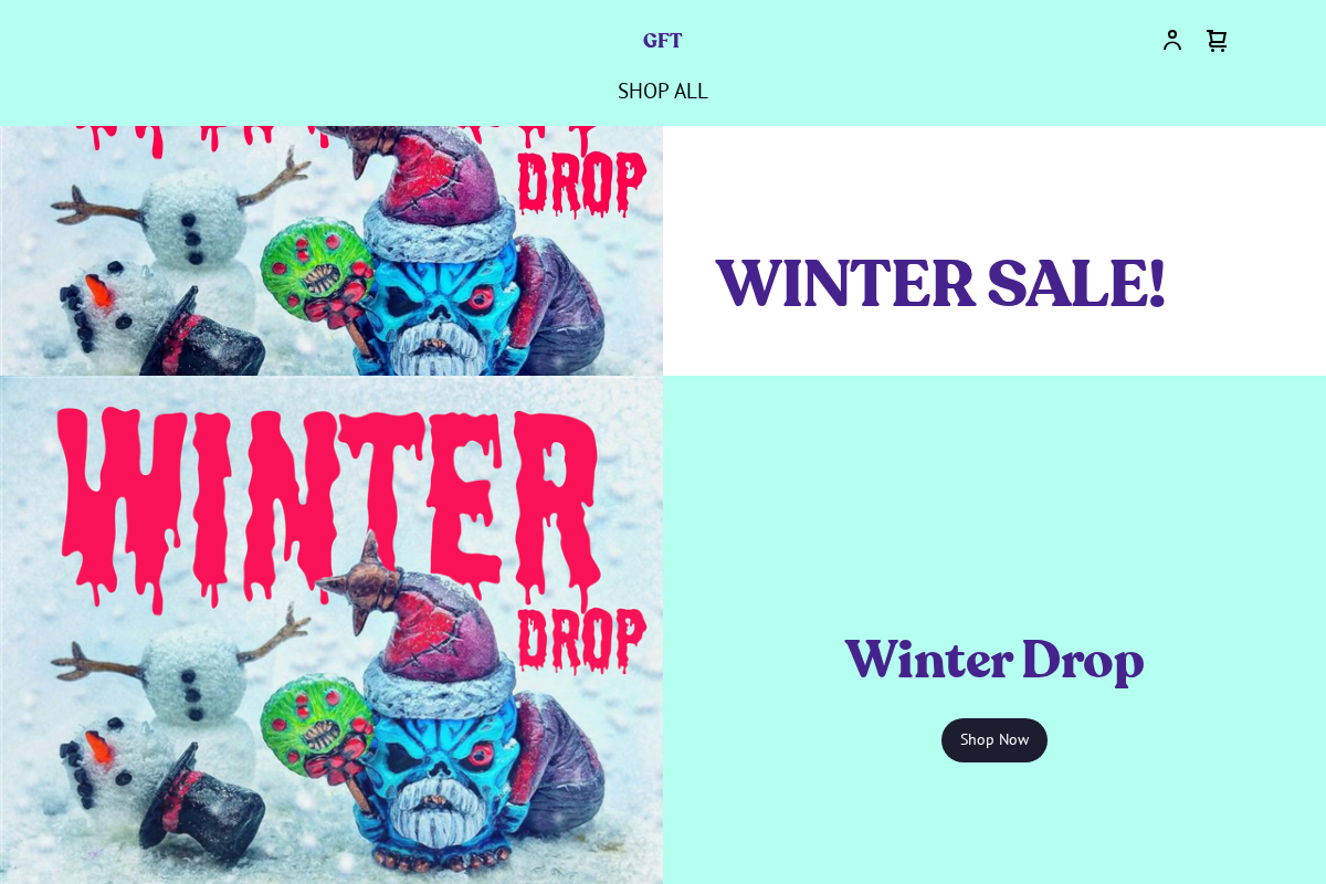 ghostfoxtoys.com homepage screenshot