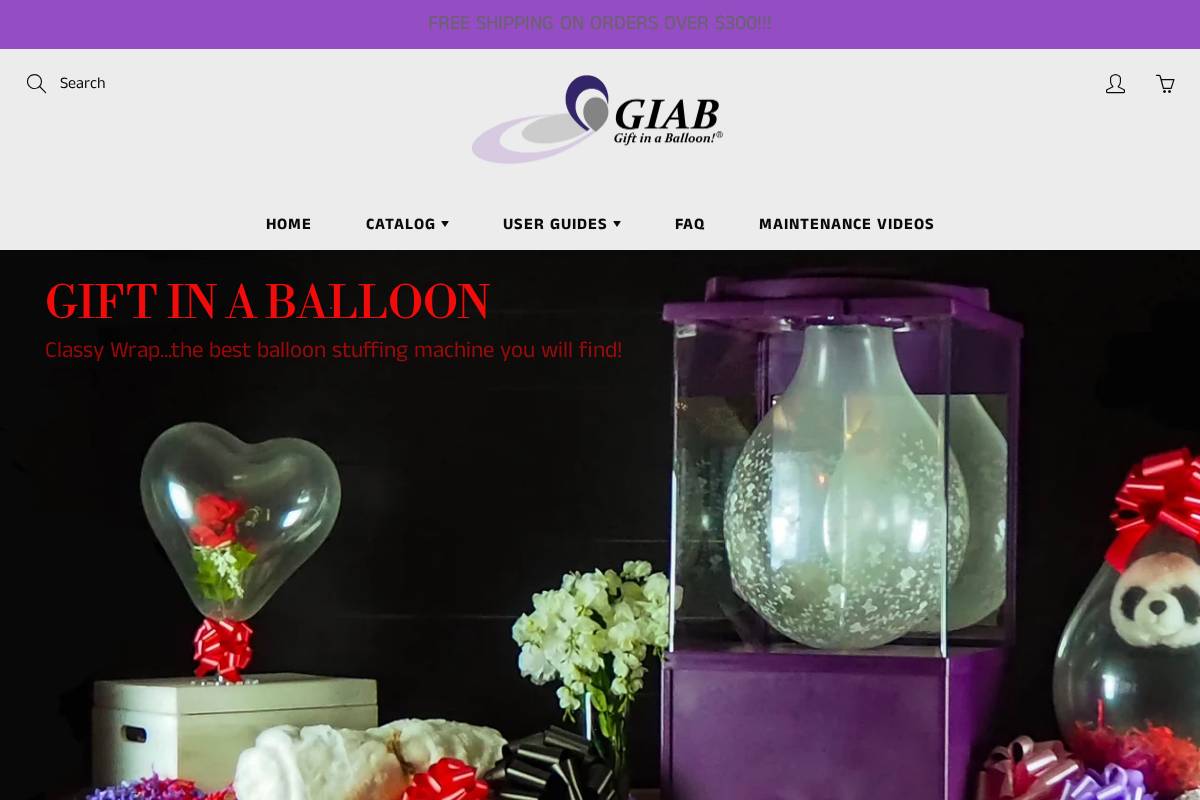 giab.com homepage screenshot