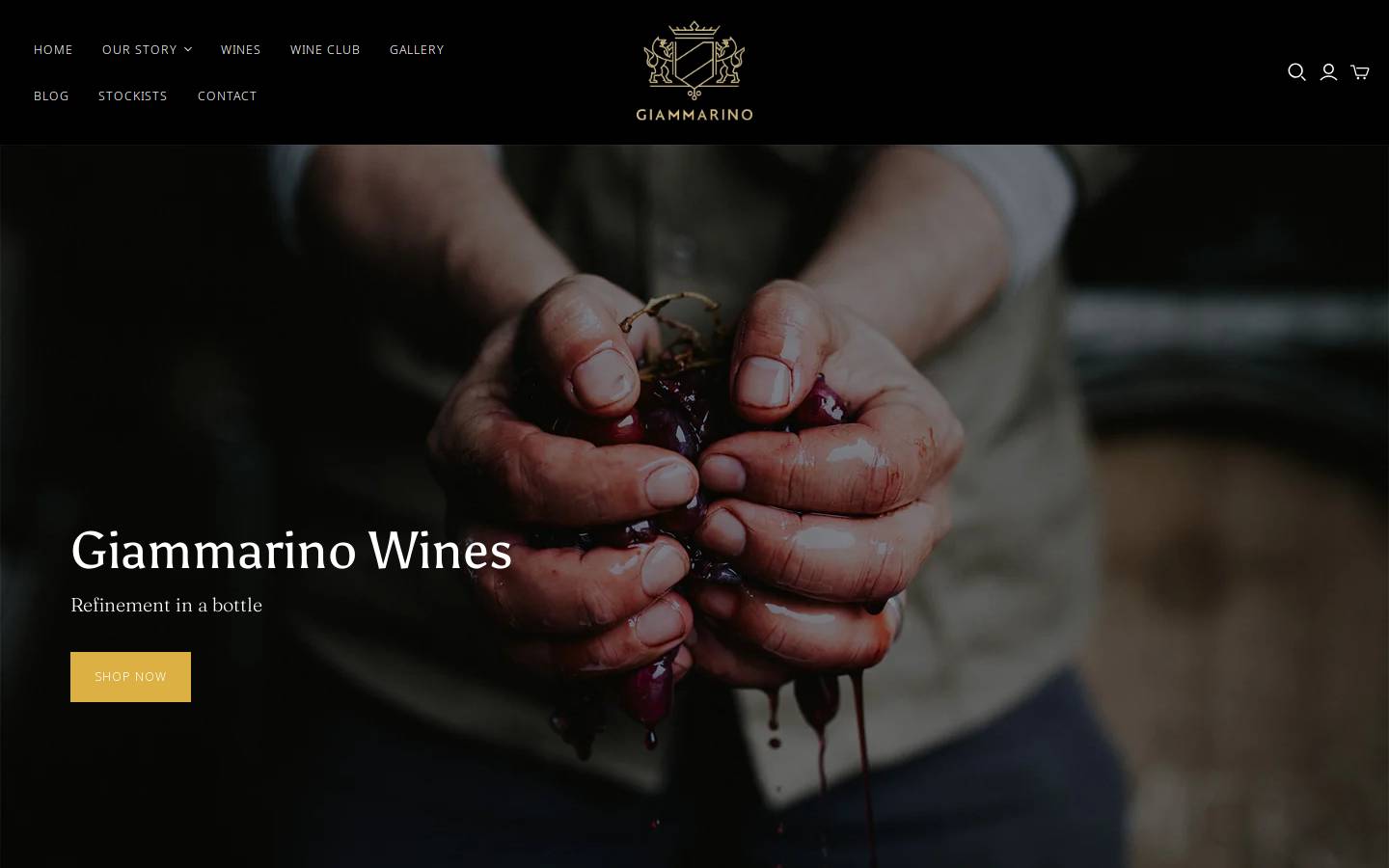 giammarino.com.au homepage screenshot