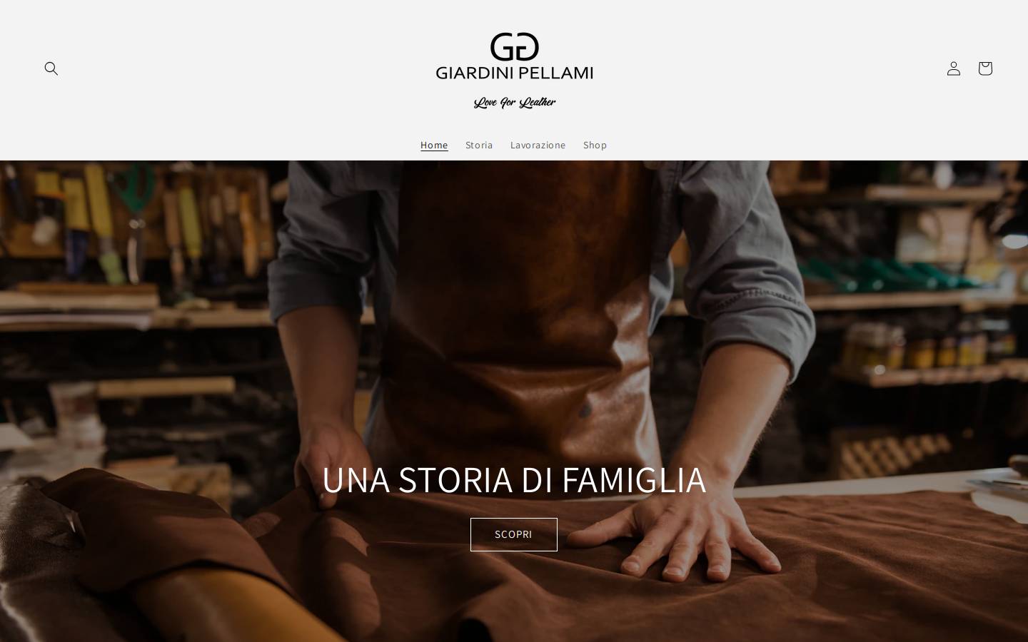 giardinipellami.com homepage screenshot