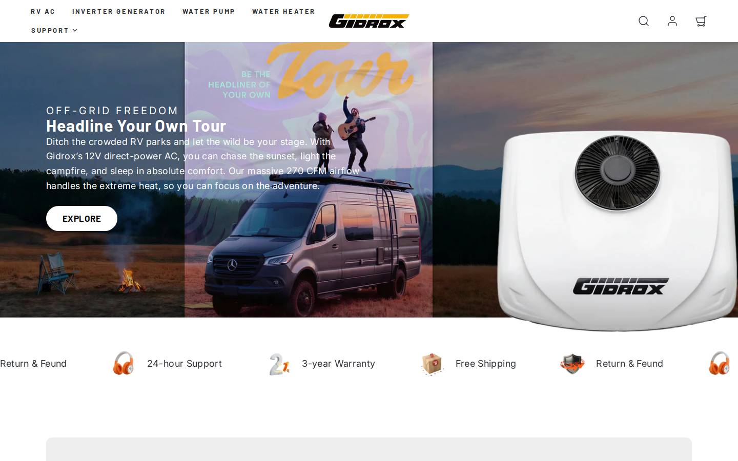 gidrox.com homepage screenshot