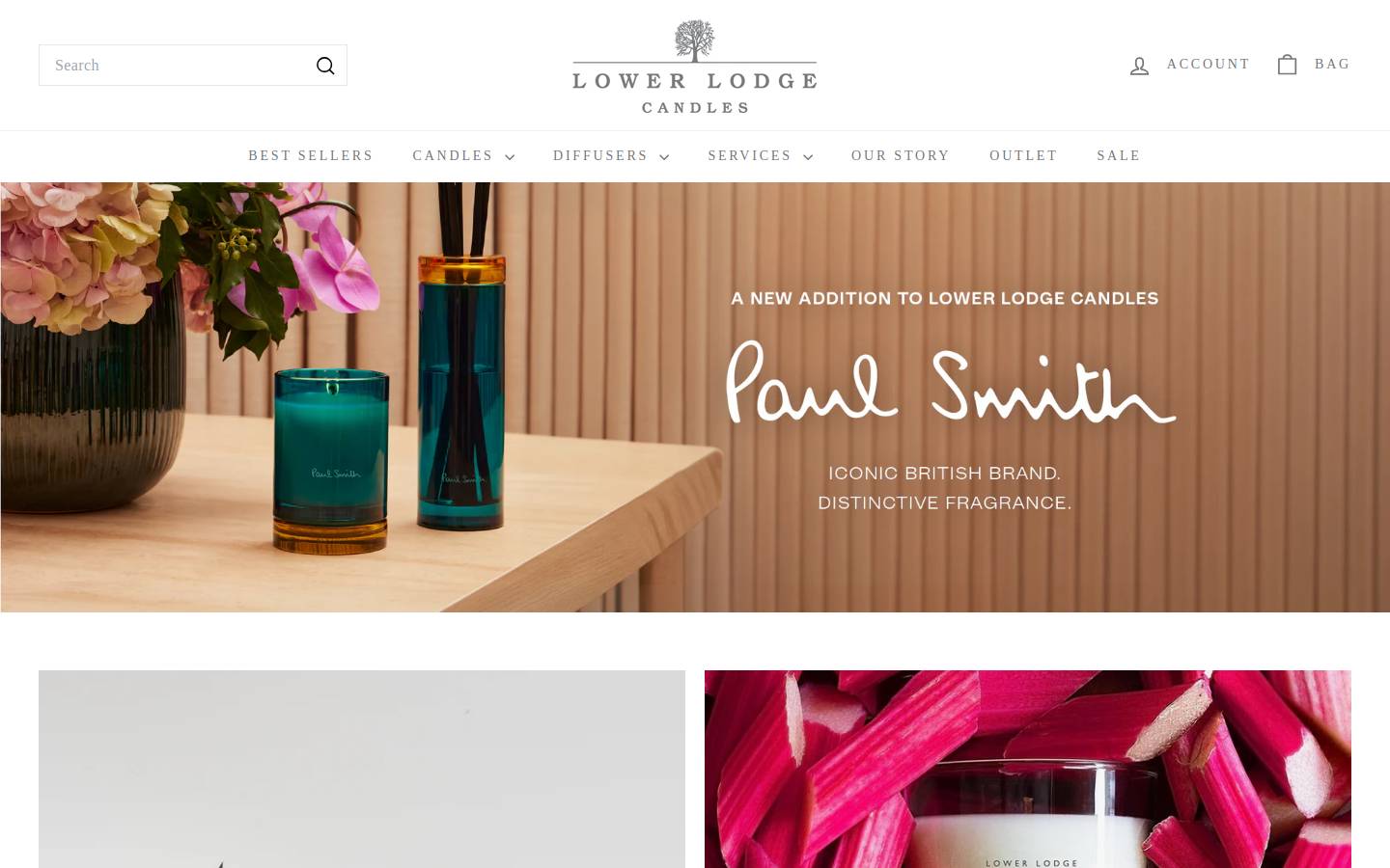gift-candles.co.uk homepage screenshot