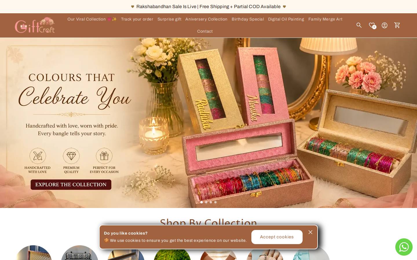 ::: Gift Craft ::: homepage screenshot