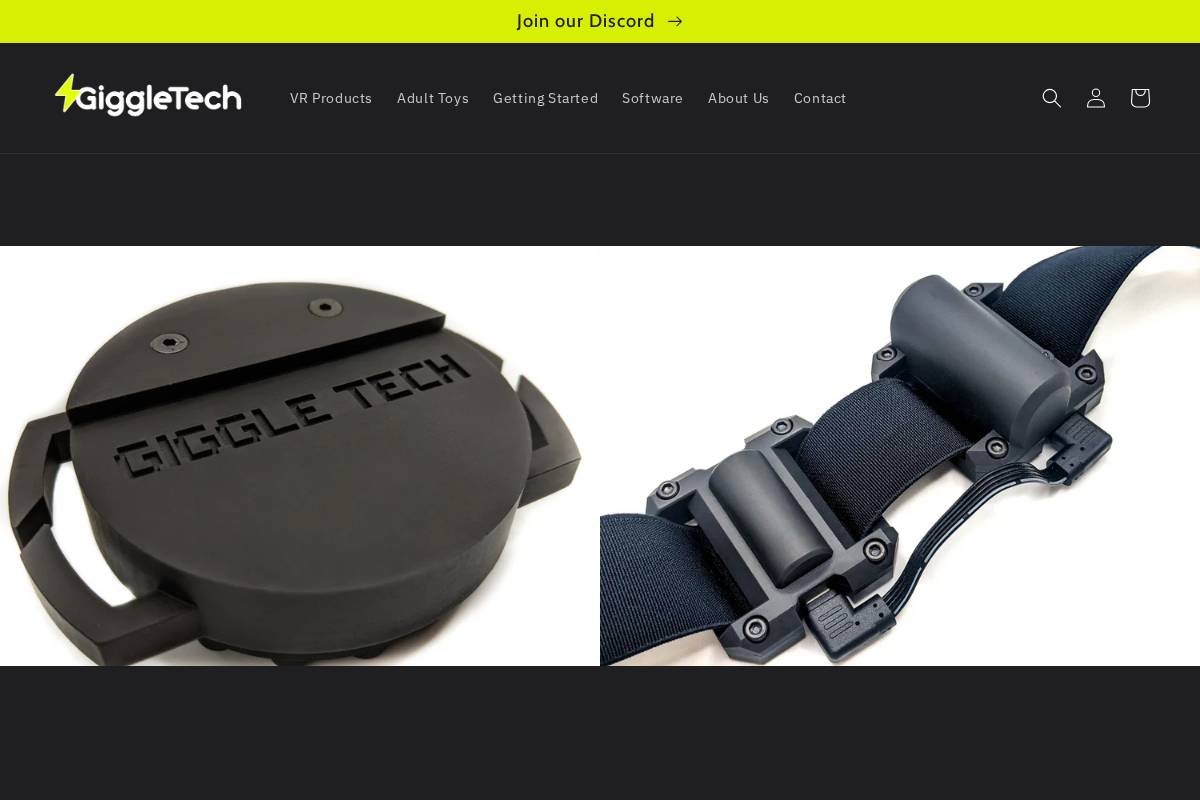 giggletech.io homepage screenshot