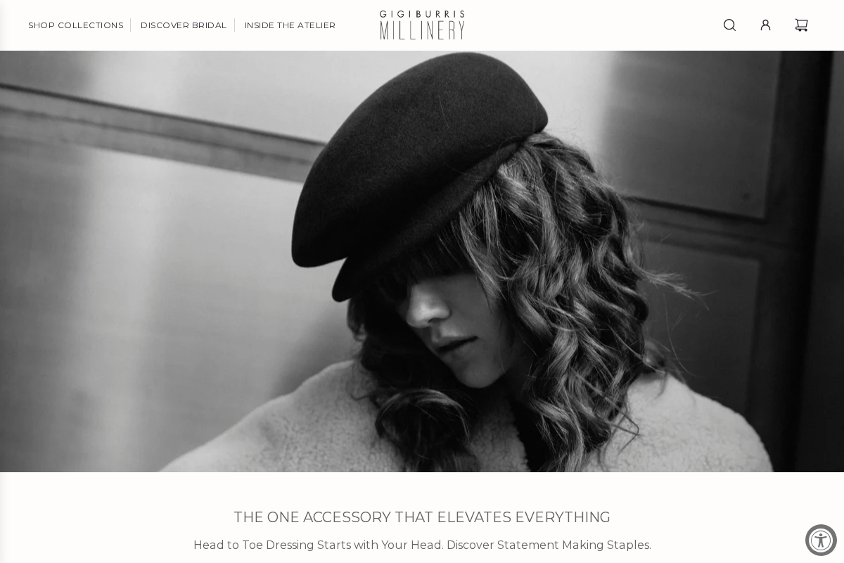 GIGI BURRIS homepage screenshot