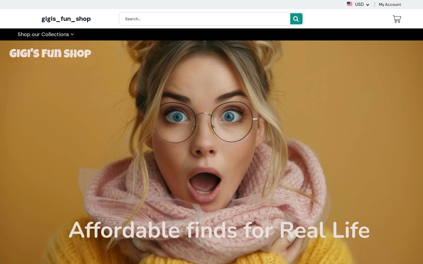 gigisfunshop.store homepage screenshot