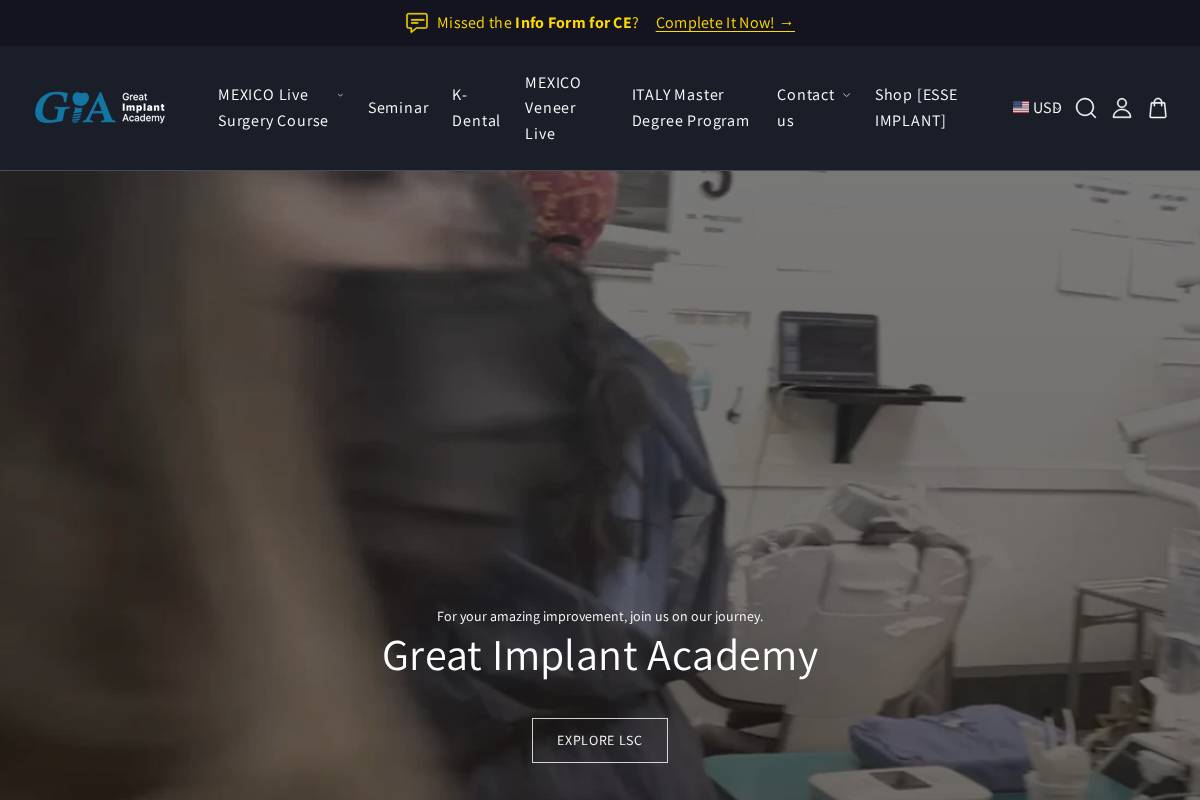 giiausa.com homepage screenshot