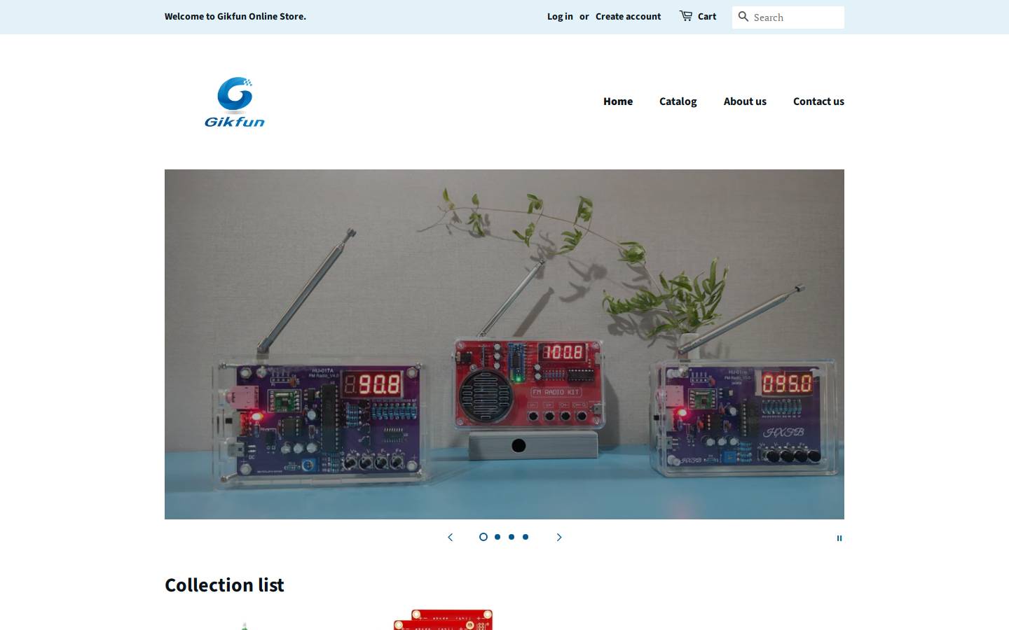 gikfun.com homepage screenshot