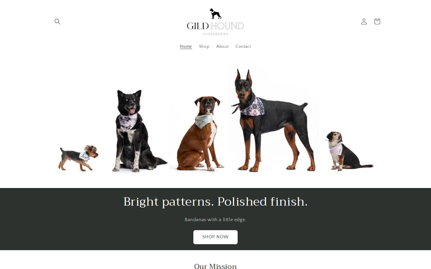 gildhound.com homepage screenshot