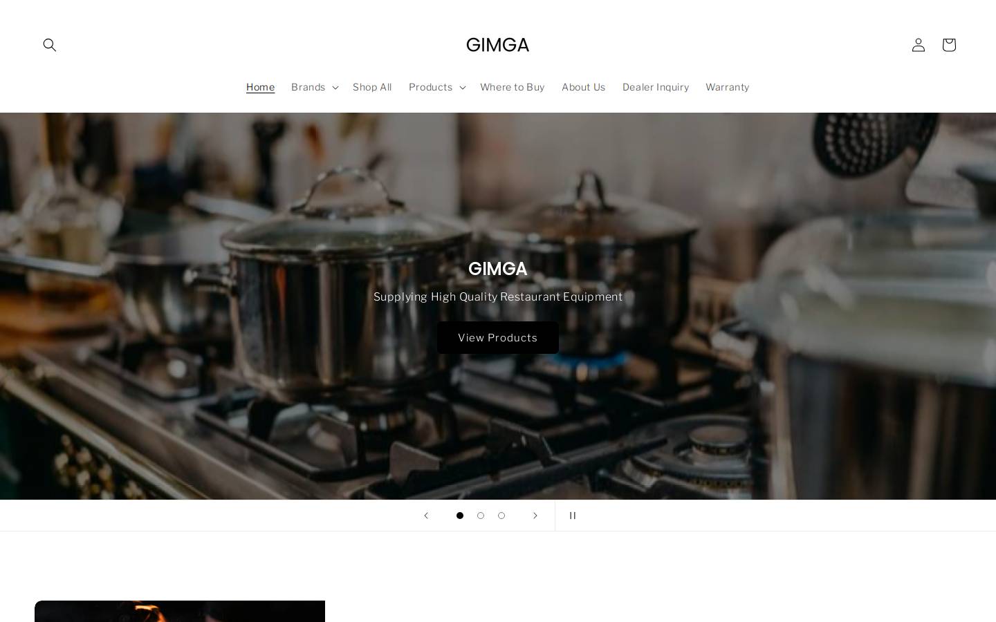 gimgausa.com homepage screenshot