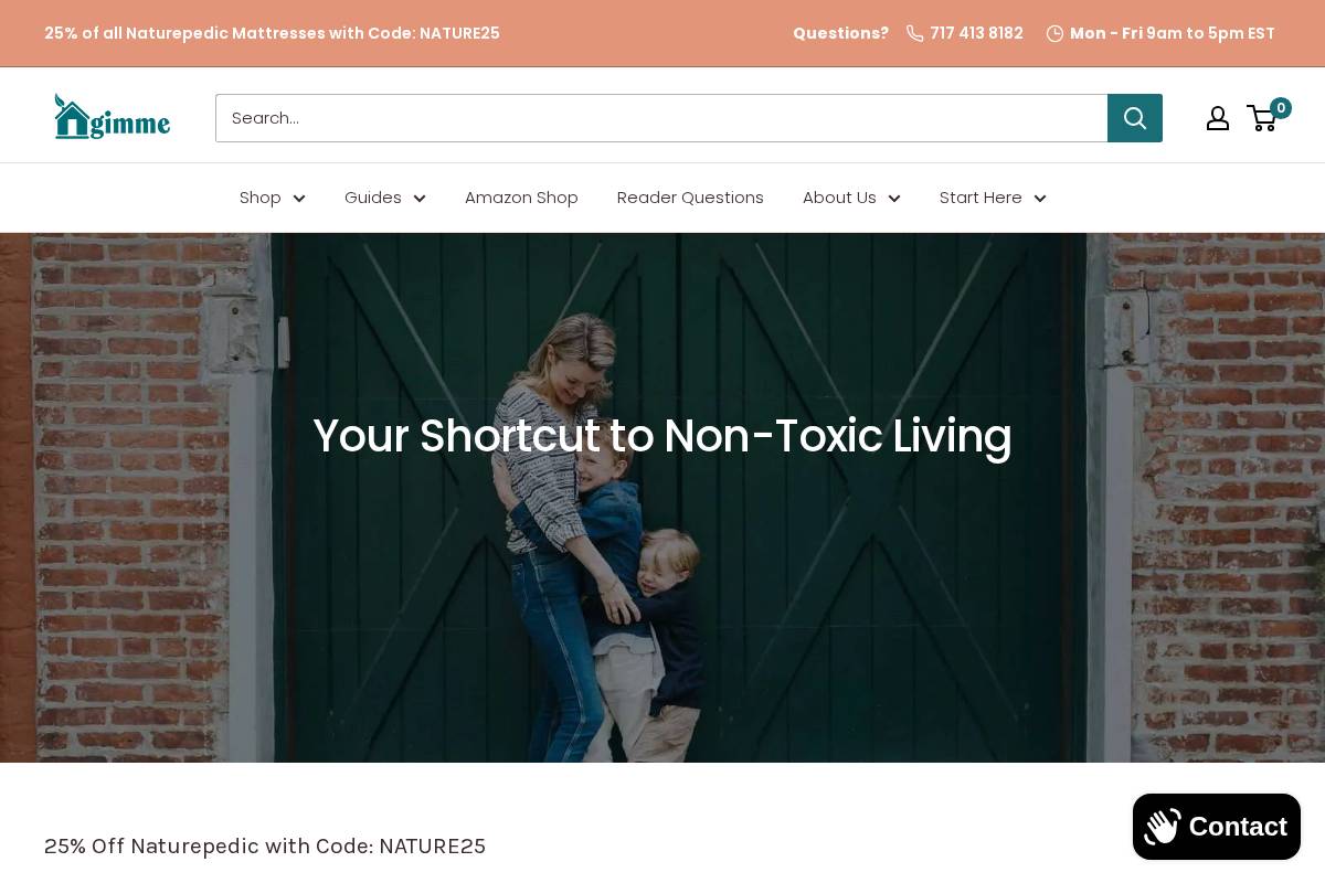 gimmethegoodstuff.org homepage screenshot