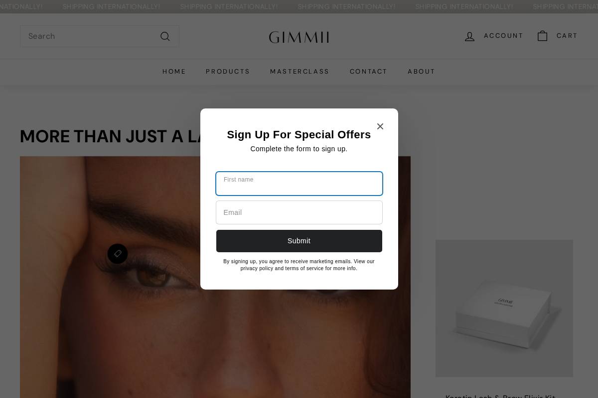 gimmii.shop homepage screenshot