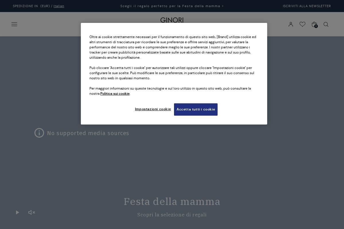 ginori1735.com homepage screenshot
