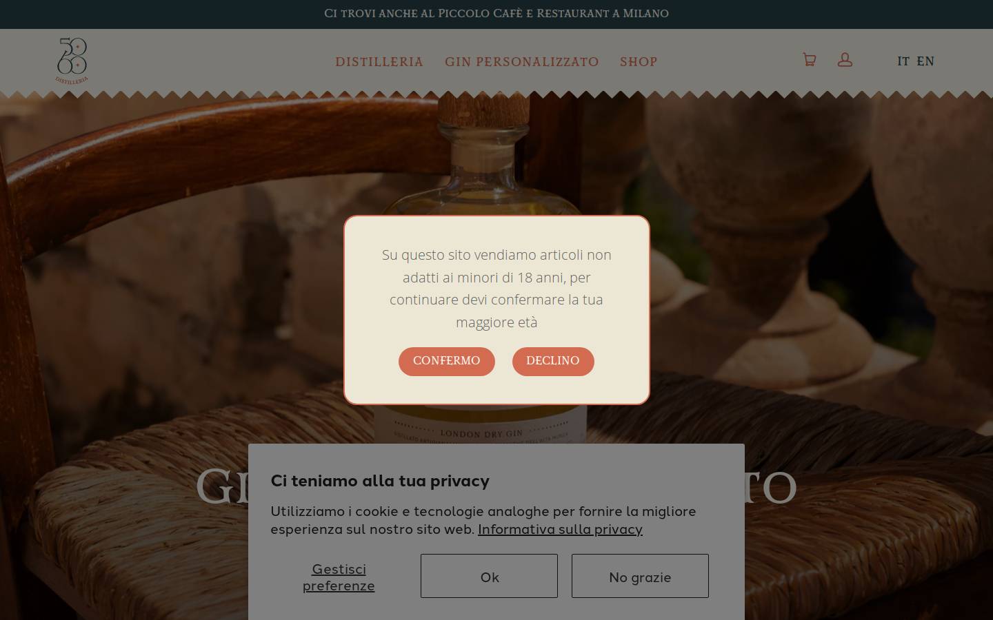 ginrurale.com homepage screenshot