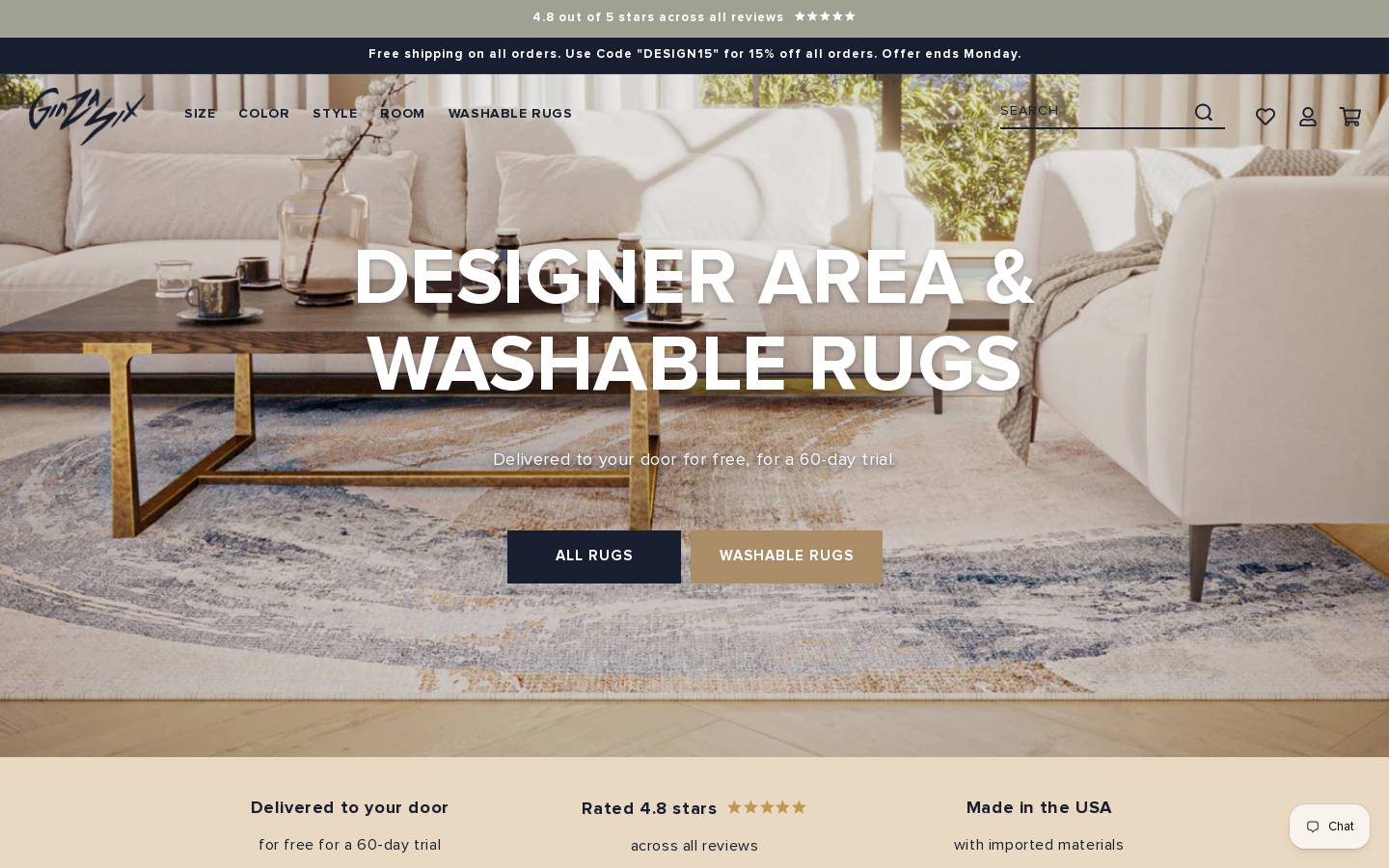 Ginza Six homepage screenshot