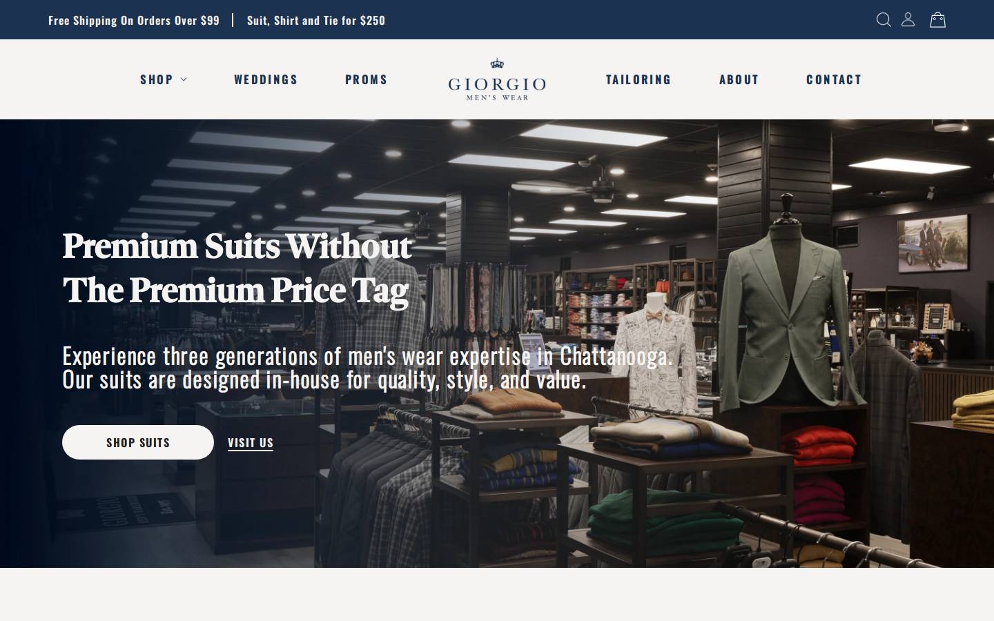 giorgiomwh.com homepage screenshot