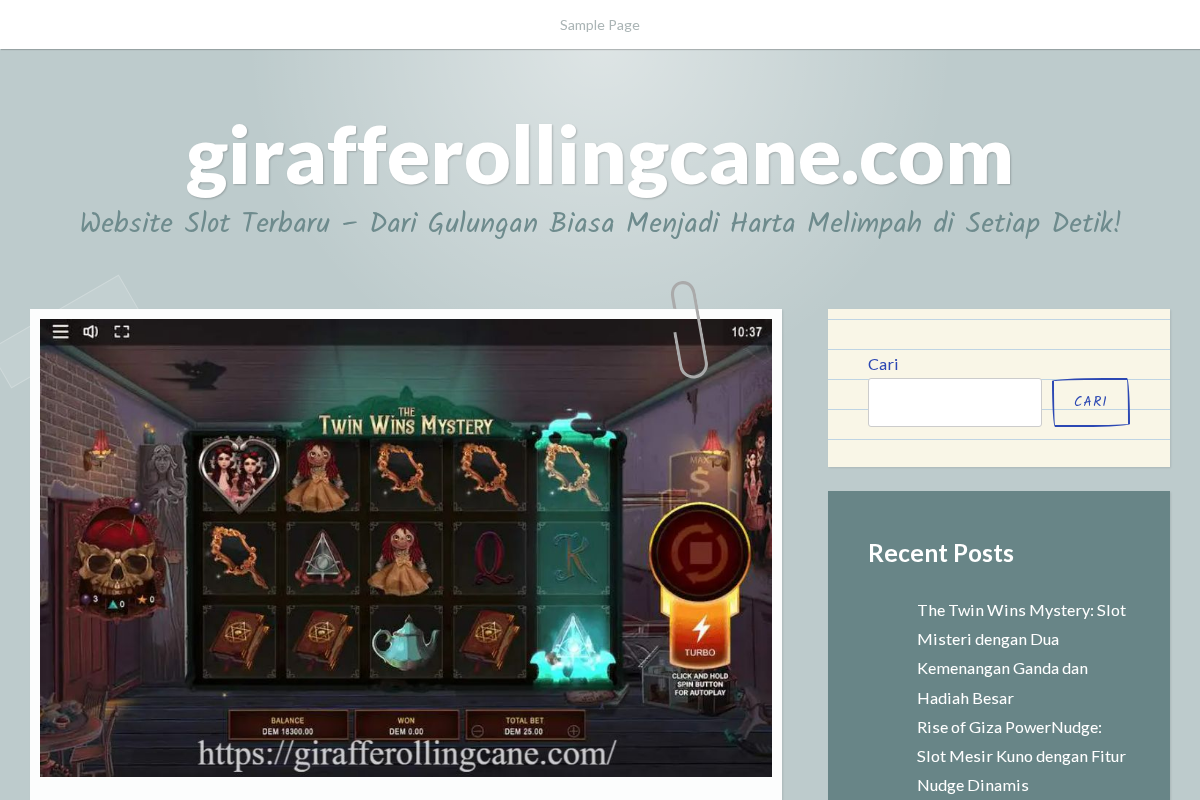 girafferollingcane.com homepage screenshot