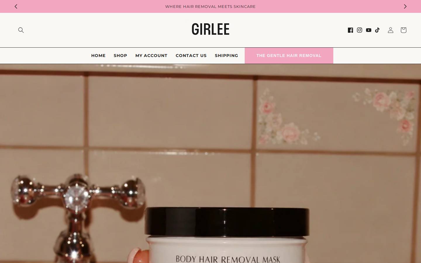 girleebox.com homepage screenshot