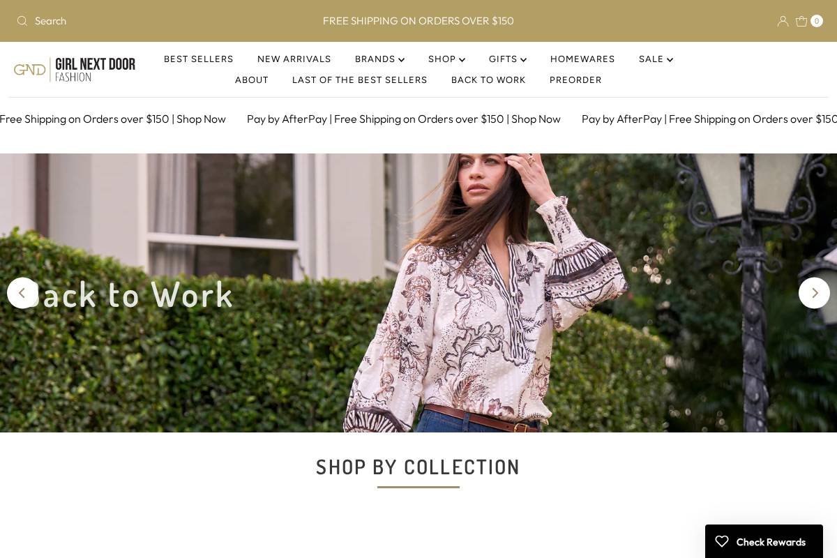 girlnextdoor.co.nz homepage screenshot