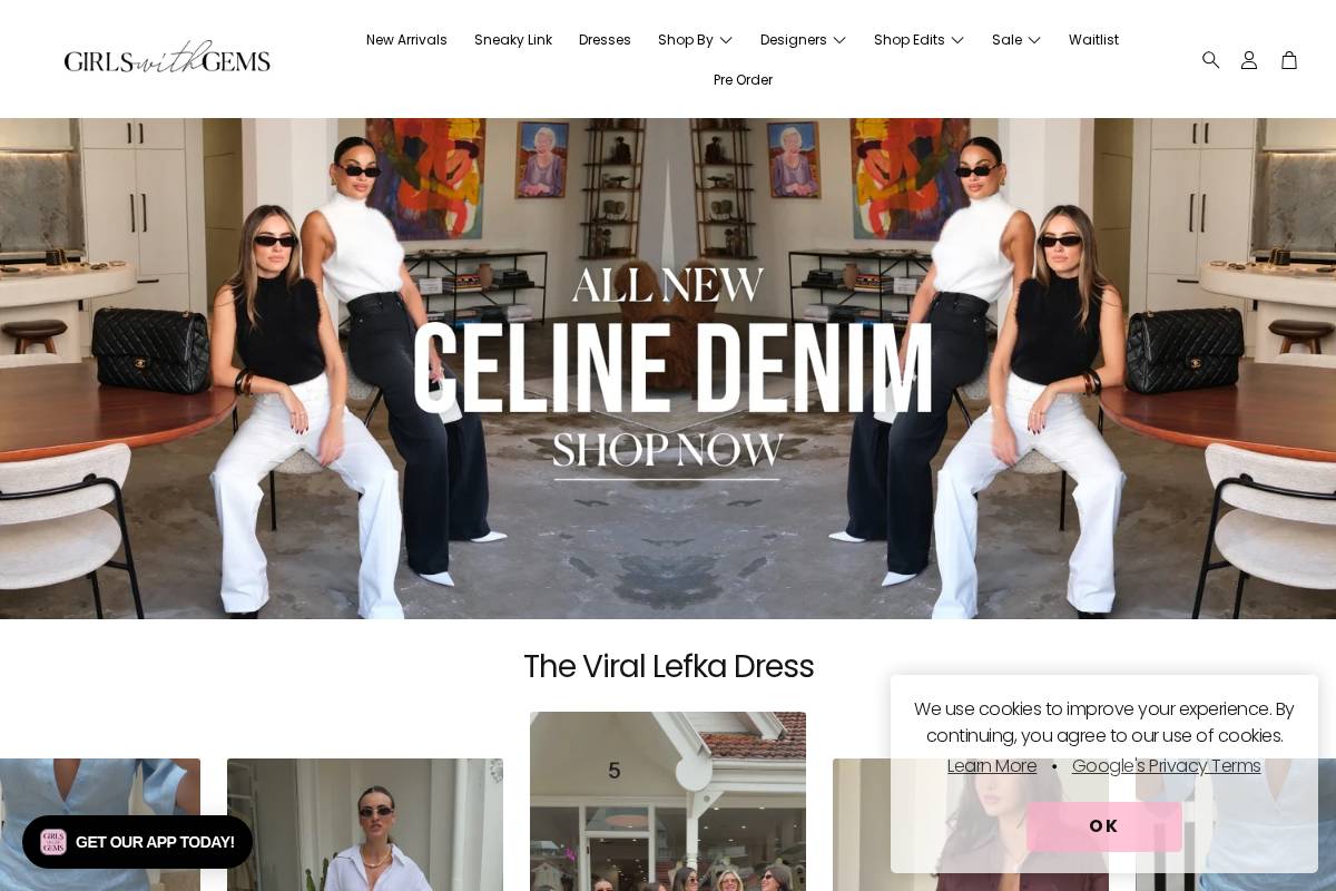 girlswithgems.com homepage screenshot