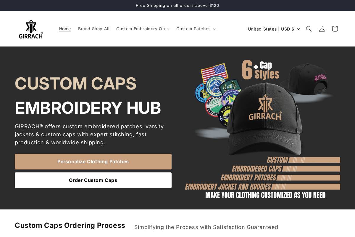 girrach.com homepage screenshot