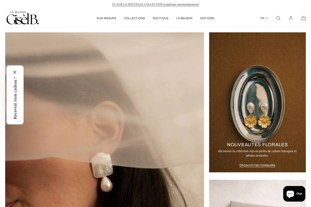 giselb.com homepage screenshot