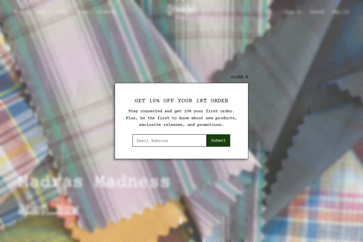 gitmanvintage.com homepage screenshot