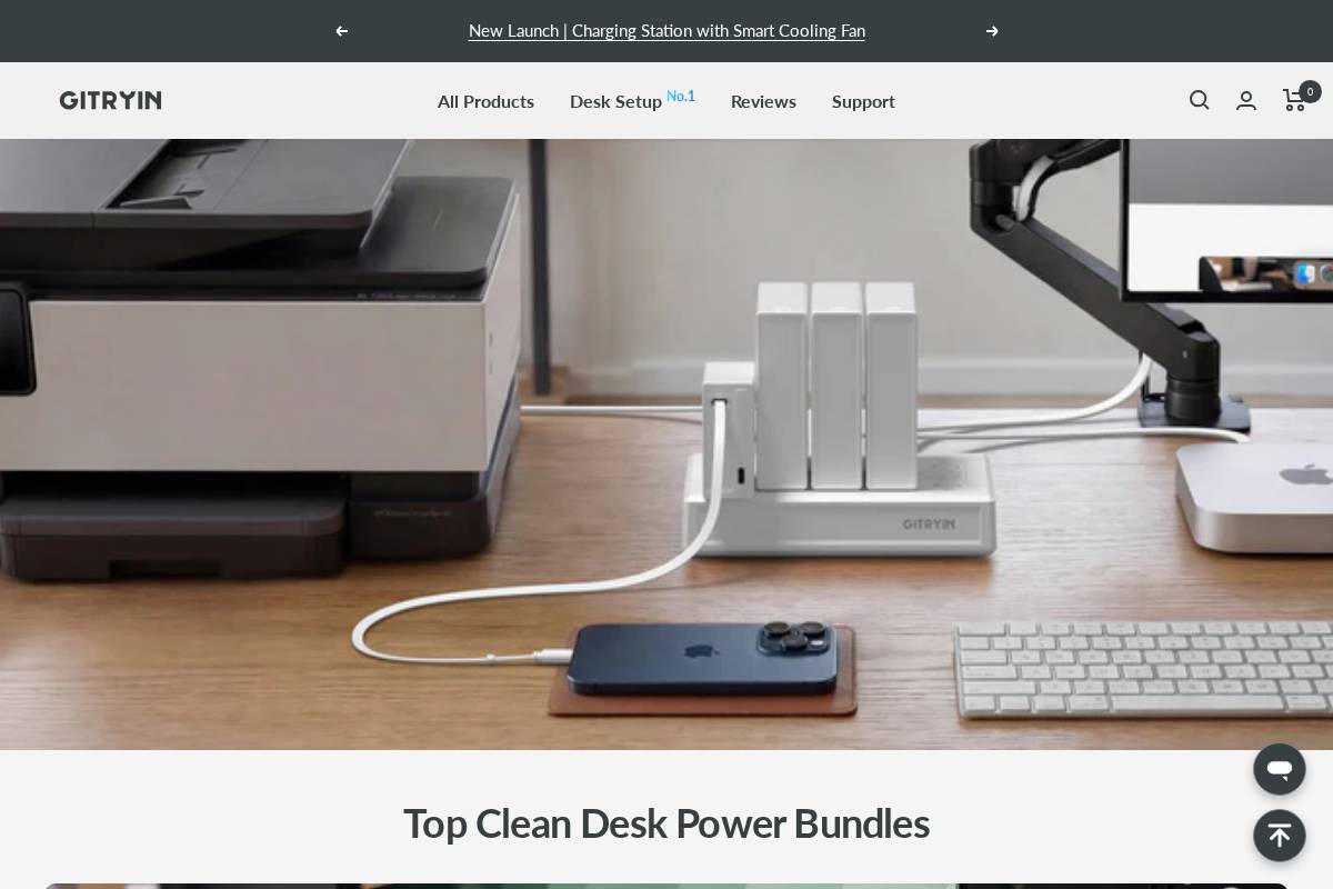 Gitryin homepage screenshot