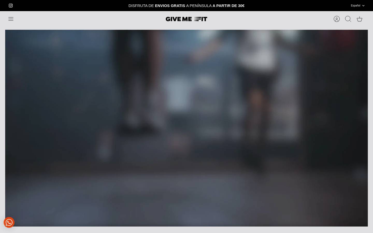 GiveMeFit homepage screenshot