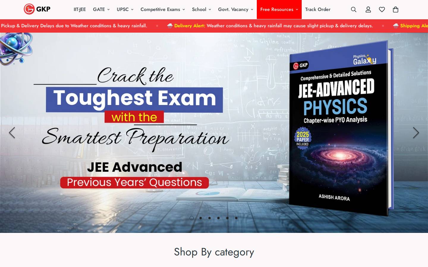 gkpublications.com homepage screenshot