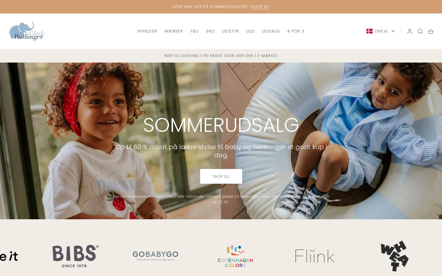 Glade Rollinger homepage screenshot