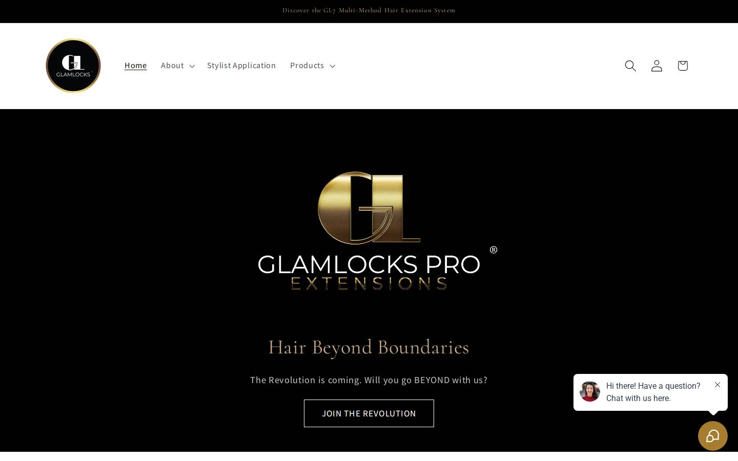 glamlocks.com homepage screenshot